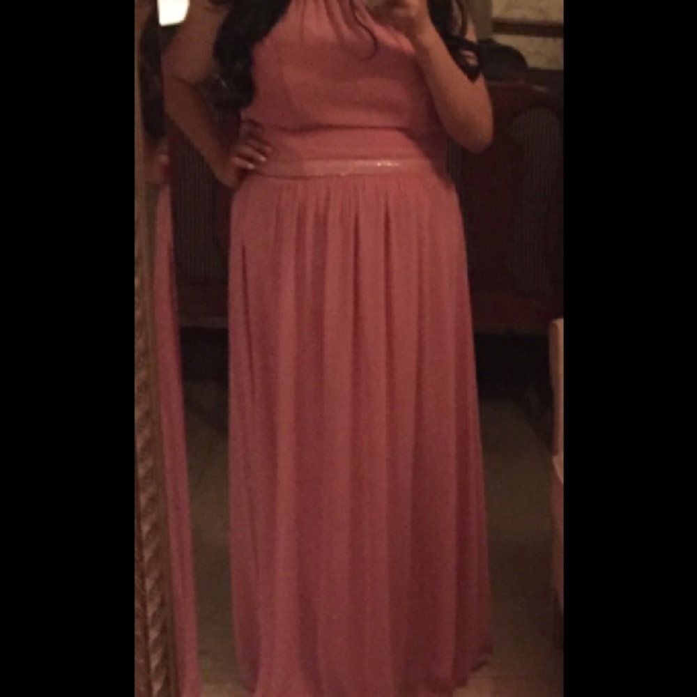 Beautiful bridesmaid or prom dress.